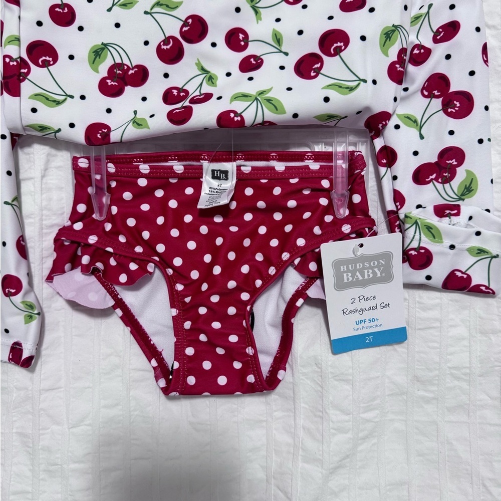 Hudson Baby Swim Rashguard Set - Picture 3 of 6